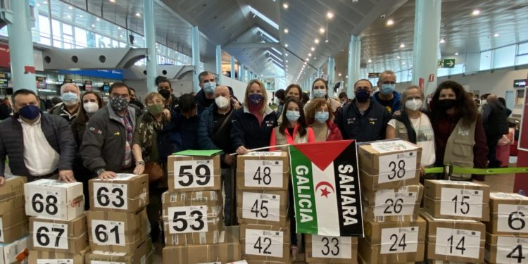 Expedición solidaria galega aos campamentos de refuxiados saharauis en Tinduf