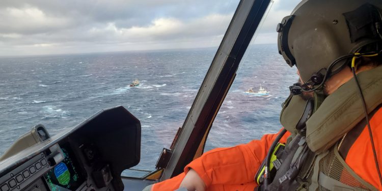 Recuperados los cuerpos sin vida de otros tres marineros en NAFO: 10 muertos y 11 desaparecidos
