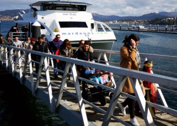 Desembarco en la Arribada: se podrá llegar a la fiesta por mar desde Vigo, Cangas y Panxón