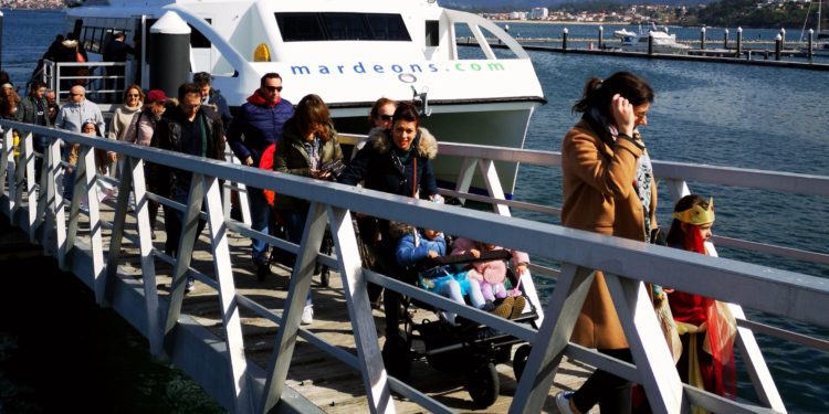 Desembarco en la Arribada: se podrá llegar a la fiesta por mar desde Vigo, Cangas y Panxón