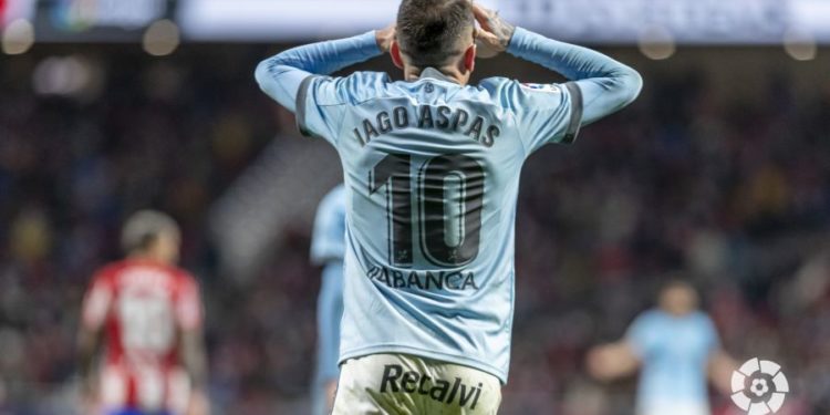 Aspas: «El amigo de amarillo no tuvo su noche, fue una entrada terrorífica»