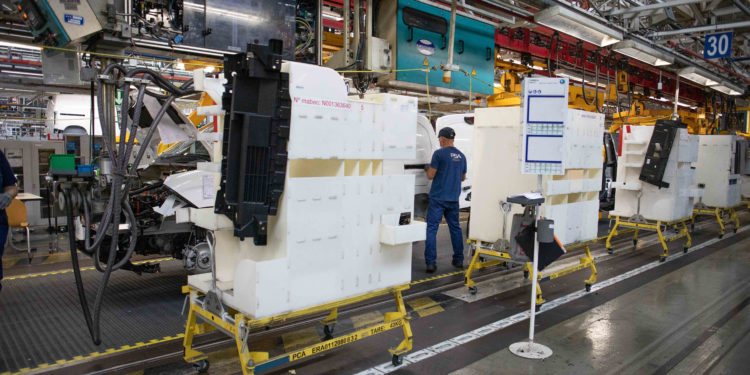 Stellantis Vigo para la línea 1 de producción, que no volverá al menos hasta el fin de semana