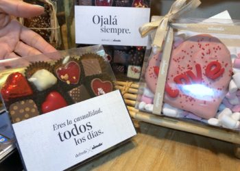 Delicias de San Valentín en una conocida pastelería de Vigo