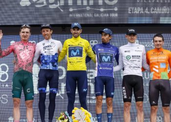 Valverde gana O Gran Camiño y el ucraniano Padun se lleva la crono