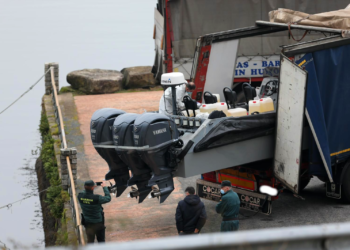 La planeadora, en San Adrián de Cobres. / Fotos: Selika