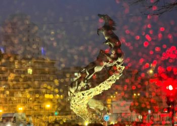 Monumento Caballos Oliveira Plaza de España