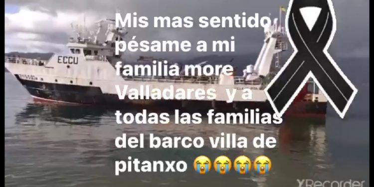 El desgarrador vídeo de la familia More: la dura despedida del «Pitanxo» en su salida desde Vigo