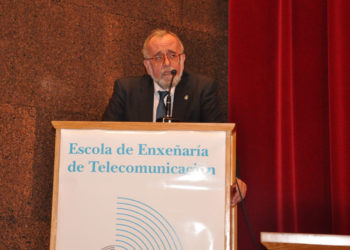 Pesar na UVigo pola morte de Aníbal Figueiras, artífice da Escola de Enxeñaría de Telecomunicación