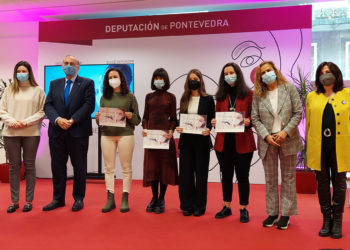 Catro alumnas da UVigo xa son referentes para futuras xeracións de científicas e tecnólogas
