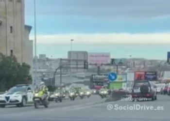 El enorme y sorprendente despliegue de la Guardia Civil a la salida de Vigo