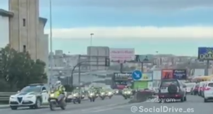 El enorme y sorprendente despliegue de la Guardia Civil a la salida de Vigo