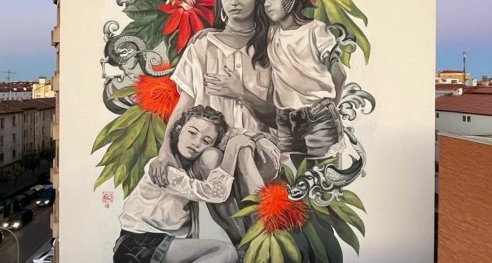 Un mural de la baionesa Lula Goce, en el ‘top ten’ mundial de 2021