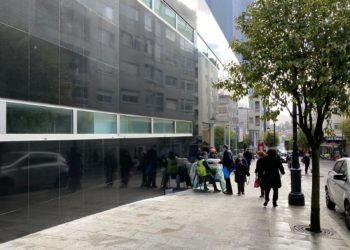 Povisa recupera la entrada principal por la calle Salamanca con un nuevo diseño