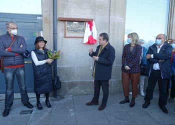Vigo honra la memoria de Moncho Iglesias como defensor del patrimonio de la ciudad