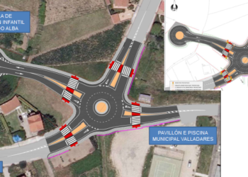 Las obras para mejorar la seguridad en la carretera de Valladares y Pereiró empezarán en primavera