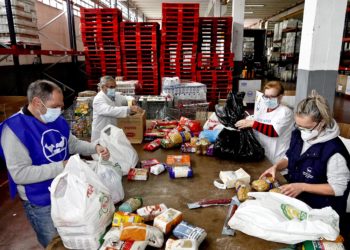 El Banco de Alimentos de Vigo repartió dos millones de kilos de alimentos entre 22.000 personas en 2021