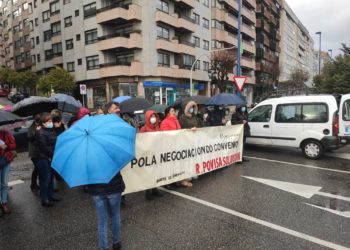 La plantilla de Povisa amenaza con convocar una huelga por su convenio colectivo