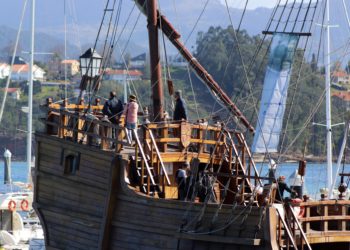 Baiona ya disfruta de su Festa da Arribada más esperada