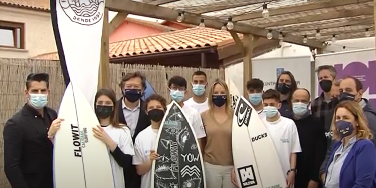 O Núcleo de Adestramento Deportivo Especializado de surf de Nigrán nace como fito da tecnificación galega