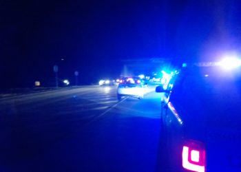 Un motorista herido en un accidente en Ponteareas