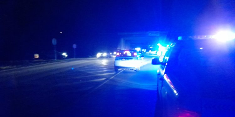 Un motorista herido en un accidente en Ponteareas