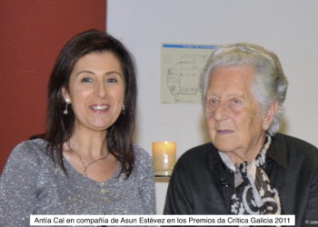 Antía Cal y la Escola Rosalía de Castro