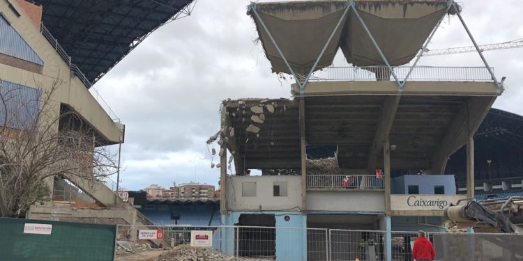 El estadio municipal de Balaídos se renueva