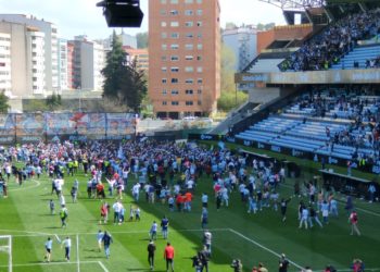 Balaídos también celebra la Reconquista: victoria del Celta B al Deportivo e invasión de campo
