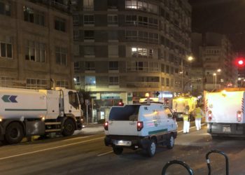 Limpiando la ciudad de Vigo