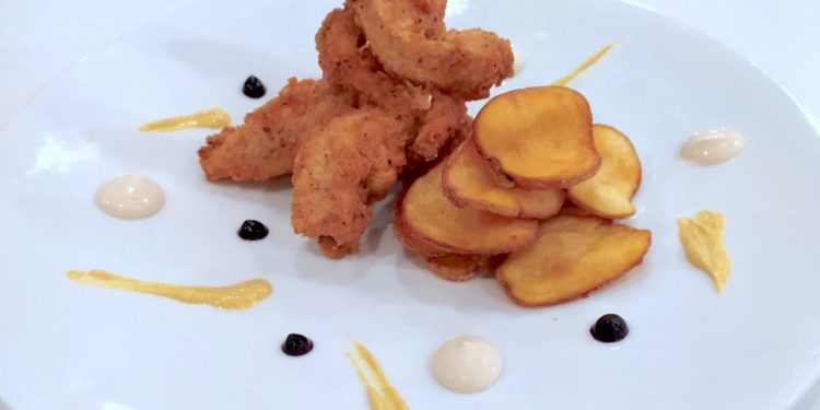 Pechugas de pollo al estilo Kentucky