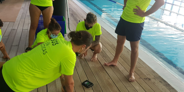 Imagen de un curso de socorrismo de 2020