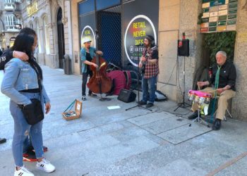 Rock and roll vintage en la Rúa Príncipe