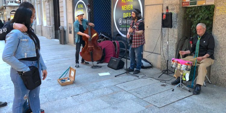Rock and roll vintage en la Rúa Príncipe