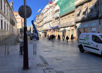 Rúa do Príncipe sin Castro