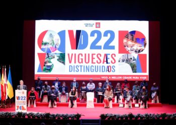Vigo brinda su apoyo a Ucrania y clama contra la guerra: «Tiene que acabar la invasión asesina de Putin»