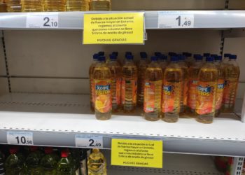 La falta de aceite de girasol amenaza con paralizar la industria en cuatro semanas