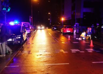 Herido grave un peatón en Vigo tras ser atropellado por un coche que se dio a la fuga