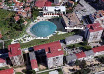 El proyecto de la Biblioteca del Estado en Vigo prevé construir un edificio de tres o cuatro alturas