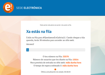 Lluvia de quejas a la Xunta por el Bono Turístico: horas de espera y más de 15.000 personas en cola