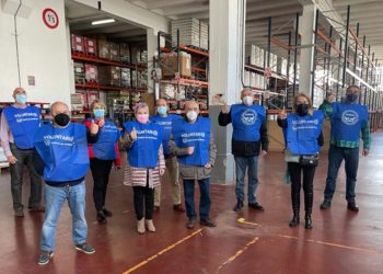 El Banco de Alimentos de Vigo moviliza a 375 voluntarios en la primera ‘Operación Kilo’ en dos años