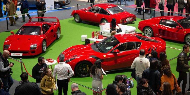 El Salón del Automóvil de Vigo celebra sus 30 años con una exposición de Ferrari