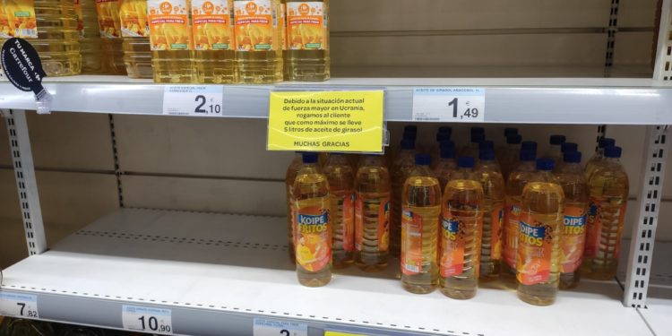 “Preocupación máxima” en el sector de la conserva por la falta de aceite de girasol