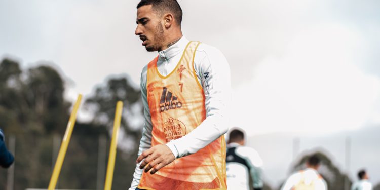 Galhardo, 632 minutos como celeste sin marcar