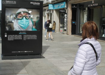 El confinamiento sale a la calle Príncipe a través de la mirada de siete fotoperiodistas gallegos