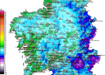 Las temperaturas bajan 7 grados en Vigo: el frío y lluvia vuelven esta semana
