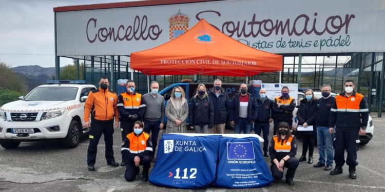 Nuevo equipamiento para Protección Civil de Ponteareas