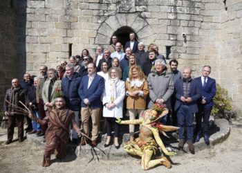 A Deputación inaugura a «innovadora e tecnolóxica» musealización do Castelo de Sobroso