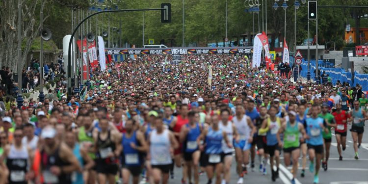 Espectáculo «a toda costa» en la Vig-Bay: todas las imágenes de la prueba