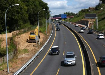 En marcha el segundo apartadero de emergencia de la AP-9 en Vigo