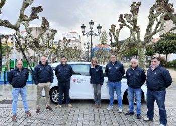 El Xacobeo triunfa en los taxis de Vigo: otros 50 vehículos promocionan ya el Camino